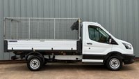 USED 2024 24 FORD TRANSIT 350 LEADER L2 CAGED TIPPER RWD SRW EURO 6 2.0 130 ps 28995 + 5799 VAT = 34794 inc VAT