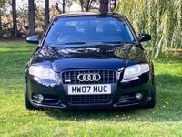 USED 2007 07 AUDI A4 2.0 TFSI S line Special Edition Saloon 4dr Petrol Manual (192 g/km, 217 bhp) www.suffolkcarcentre.co.uk - Located at Ilketshall