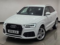 USED 2016 16 AUDI Q3 2.0 TDI S line Plus SUV 5dr Diesel S Tronic quattro Euro 6 (s/s) (184 ps) 
