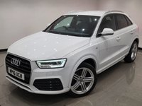 USED 2016 16 AUDI Q3 2.0 TDI S line Plus SUV 5dr Diesel S Tronic quattro Euro 6 (s/s) (184 ps) 