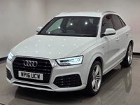 USED 2016 16 AUDI Q3 2.0 TDI S line Plus SUV 5dr Diesel S Tronic quattro Euro 6 (s/s) (184 ps) 