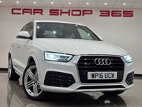 USED 2016 16 AUDI Q3 2.0 TDI S line Plus SUV 5dr Diesel S Tronic quattro Euro 6 (s/s) (184 ps) 