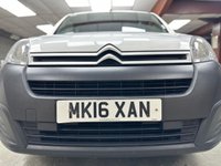 USED 2016 16 CITROEN BERLINGO 1.6 HDi 625 Enterprise Panel Van 5dr Diesel Manual L1 (131 g/km, 75 bhp) Company Owned &bull; Well Maintained