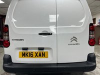 USED 2016 16 CITROEN BERLINGO 1.6 HDi 625 Enterprise Panel Van 5dr Diesel Manual L1 (131 g/km, 75 bhp) Company Owned &bull; Well Maintained