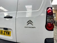 USED 2016 16 CITROEN BERLINGO 1.6 HDi 625 Enterprise Panel Van 5dr Diesel Manual L1 (131 g/km, 75 bhp) Company Owned &bull; Well Maintained
