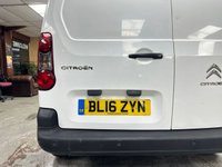 USED 2016 16 CITROEN BERLINGO 1.6 HDi 625 Enterprise Panel Van 5dr Diesel Manual L1 (131 g/km, 75 bhp) Company Owned &bull; Well Maintained