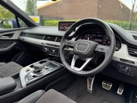 USED 2019 19 AUDI Q7 3.0 TDI V6 50 S line SUV 5dr Diesel Tiptronic quattro Euro 6 (s/s) (286 ps) PAN ROOF+LOW MILES+FSH+CARPLAY+LTHS