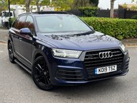 USED 2019 19 AUDI Q7 3.0 TDI V6 50 S line SUV 5dr Diesel Tiptronic quattro Euro 6 (s/s) (286 ps) PAN ROOF+LOW MILES+FSH+CARPLAY+LTHS