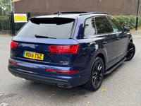 USED 2019 19 AUDI Q7 3.0 TDI V6 50 S line SUV 5dr Diesel Tiptronic quattro Euro 6 (s/s) (286 ps) PAN ROOF+LOW MILES+FSH+CARPLAY+LTHS