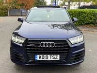 USED 2019 19 AUDI Q7 3.0 TDI V6 50 S line SUV 5dr Diesel Tiptronic quattro Euro 6 (s/s) (286 ps) PAN ROOF+LOW MILES+FSH+CARPLAY+LTHS