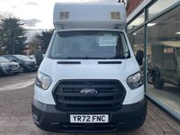 USED 2022 72 FORD TRANSIT 2.0 350 EcoBlue MHEV Leader Chassis Cab 2dr Luton Van RWD L3 Euro 6 Refrigerated  