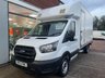 USED 2022 72 FORD TRANSIT 2.0 350 EcoBlue MHEV Leader Chassis Cab 2dr Luton Van RWD L3 Euro 6 Refrigerated  