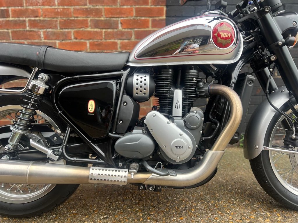 USED 2024 24 BSA GOLD STAR 650 // Silver Dawn Edition // px swap 