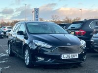 USED 2016 16 FORD FOCUS 1.5T EcoBoost Titanium Estate 5dr Petrol Auto Euro 6 (s/s) (150 ps) FULL SERVICE HISTORY + CRUISE CONTROL + DAB + BLUETOOTH + DUAL ZONE CLIMATE CONTROL +  6 MONTHS WARRANTY +