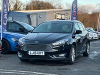 USED 2016 16 FORD FOCUS 1.5T EcoBoost Titanium Estate 5dr Petrol Auto Euro 6 (s/s) (150 ps) FULL SERVICE HISTORY + CRUISE CONTROL + DAB + BLUETOOTH + DUAL ZONE CLIMATE CONTROL +  6 MONTHS WARRANTY +