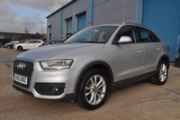 USED 2012 12 AUDI Q3 2.0 TFSI SE SUV 5dr Petrol Manual quattro Euro 5 (s/s) (170 ps) Parking Sensors - Cruise Control - Satellite Navigation