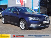 USED 2014 14 VOLKSWAGEN PASSAT 1.6 TDI BlueMotion Tech Executive Saloon 4dr Diesel Manual Euro 5 (s/s) (105 ps) Front And Rear Parking Sensors - Satellite Navigation - Cruise Control