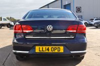 USED 2014 14 VOLKSWAGEN PASSAT 1.6 TDI BlueMotion Tech Executive Saloon 4dr Diesel Manual Euro 5 (s/s) (105 ps) Front And Rear Parking Sensors - Satellite Navigation - Cruise Control