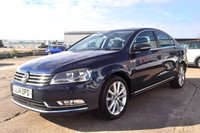 USED 2014 14 VOLKSWAGEN PASSAT 1.6 TDI BlueMotion Tech Executive Saloon 4dr Diesel Manual Euro 5 (s/s) (105 ps) Front And Rear Parking Sensors - Satellite Navigation - Cruise Control