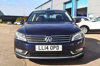 USED 2014 14 VOLKSWAGEN PASSAT 1.6 TDI BlueMotion Tech Executive Saloon 4dr Diesel Manual Euro 5 (s/s) (105 ps) Front And Rear Parking Sensors - Satellite Navigation - Cruise Control