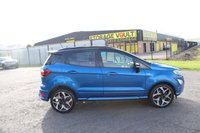 USED 2018 18 FORD ECOSPORT 1.0TST-LINE 2018,Sat Nav,Diamond Cut Alloys,Reverse Cam,Cruise,DAB,Bluetooth,F.S.H,Ulez Compliant Diamond Cut Alloys,Sat Nav,Bluetooth,DAB,Cruise Control,F.S.H