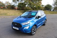 USED 2018 18 FORD ECOSPORT 1.0TST-LINE 2018,Sat Nav,Diamond Cut Alloys,Reverse Cam,Cruise,DAB,Bluetooth,F.S.H,Ulez Compliant Diamond Cut Alloys,Sat Nav,Bluetooth,DAB,Cruise Control,F.S.H