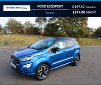 USED 2018 18 FORD ECOSPORT 1.0TST-LINE 2018,Sat Nav,Diamond Cut Alloys,Reverse Cam,Cruise,DAB,Bluetooth,F.S.H,Ulez Compliant Diamond Cut Alloys,Sat Nav,Bluetooth,DAB,Cruise Control,F.S.H