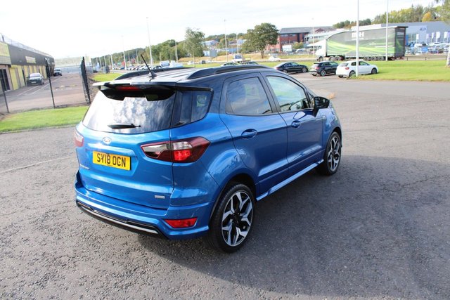 2018 FORD ECOSPORT 2018 1.0TST-LINE 2018,Sat Nav,Diamond Cut Alloys,Reverse Cam,Cruise,DAB,Bluetooth,F.S.H,Ulez Compliant - Photo 6