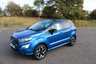 USED 2018 18 FORD ECOSPORT 1.0TST-LINE 2018,Sat Nav,Diamond Cut Alloys,Reverse Cam,Cruise,DAB,Bluetooth,F.S.H,Ulez Compliant Diamond Cut Alloys,Sat Nav,Bluetooth,DAB,Cruise Control,F.S.H