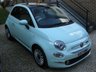 USED 2017 17 FIAT 500 1.2 Lounge Hatchback 3dr Petrol Manual Euro 6 (s/s) (69 bhp) Panoramic Sunroof. Cruise control. Air conditioning. DAB. Bluetooth. Rear parking sensors. Just serviced +++