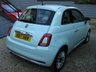 USED 2017 17 FIAT 500 1.2 Lounge Hatchback 3dr Petrol Manual Euro 6 (s/s) (69 bhp) Panoramic Sunroof. Cruise control. Air conditioning. DAB. Bluetooth. Rear parking sensors. Just serviced +++