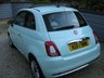 USED 2017 17 FIAT 500 1.2 Lounge Hatchback 3dr Petrol Manual Euro 6 (s/s) (69 bhp) Panoramic Sunroof. Cruise control. Air conditioning. DAB. Bluetooth. Rear parking sensors. Just serviced +++