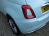 USED 2017 17 FIAT 500 1.2 Lounge Hatchback 3dr Petrol Manual Euro 6 (s/s) (69 bhp) Panoramic Sunroof. Cruise control. Air conditioning. DAB. Bluetooth. Rear parking sensors. Just serviced +++