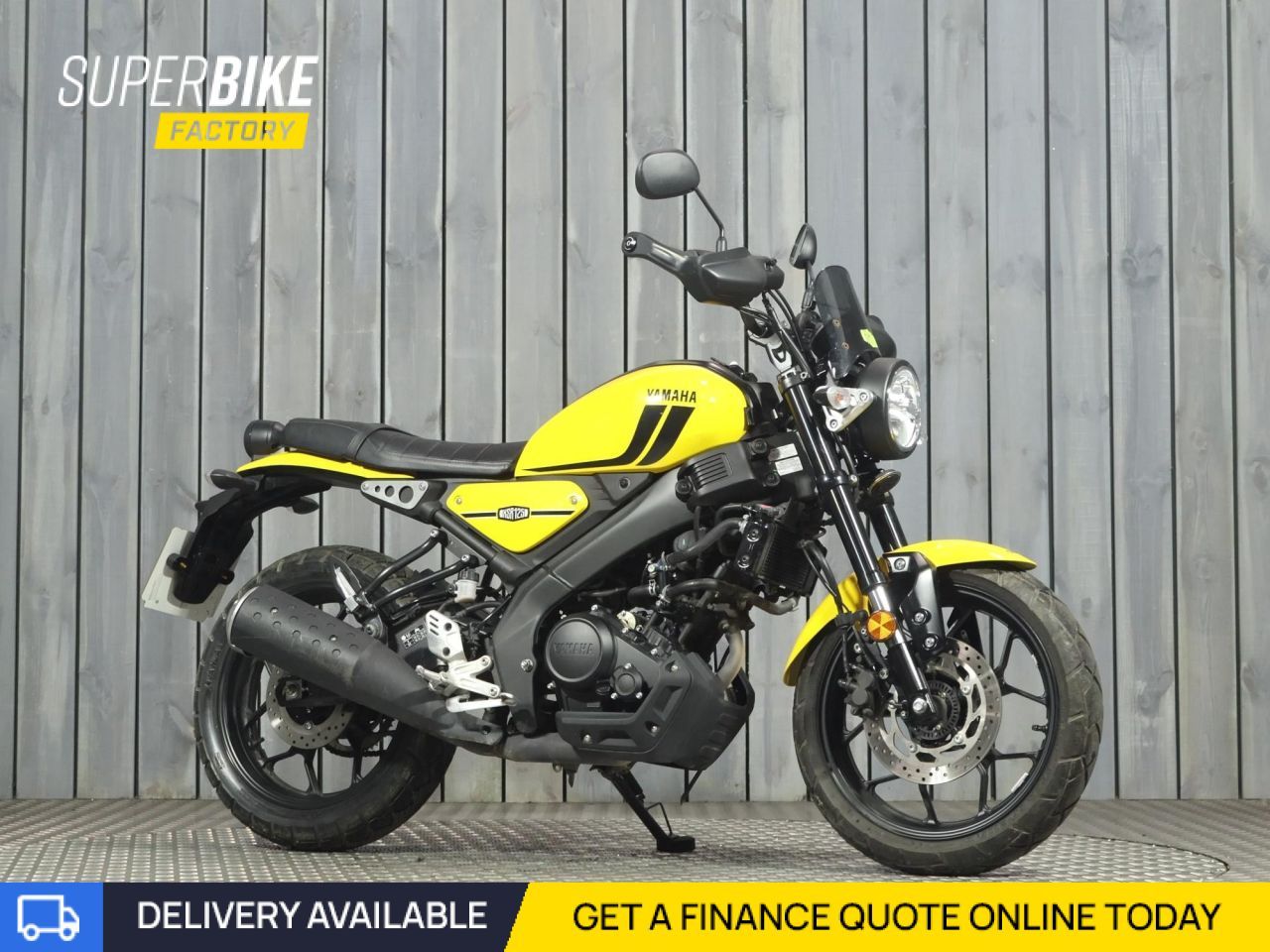 2024 YAMAHA XSR125 YELLOW with 2670 miles Used Motorbikes Dealer