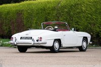 USED 2014 MERCEDES-BENZ 190 SL 1.9L ConvertibleA very original car imported from the USA in 2013 with just over 40,000 miles from new.   This car has never been apart & as a consequence it drives beautifully in a manner unlike nut & bolt restored cars.  It has now covered just 49,226 miles. The car is Road Tax Exempt. ULEZ Exempt.  It was first registered in Maryland as a letter on hand from Mercedes Benz tetifies along with a Maryland registration copy.