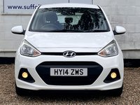 USED 2014 14 HYUNDAI I10 1.0 SE Hatchback 5dr Petrol Manual Euro 5 (66 ps) www.suffolkcarcentre.co.uk - Located at Lowestoft