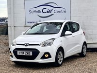 USED 2014 14 HYUNDAI I10 1.0 SE Hatchback 5dr Petrol Manual Euro 5 (66 ps) www.suffolkcarcentre.co.uk - Located at Lowestoft