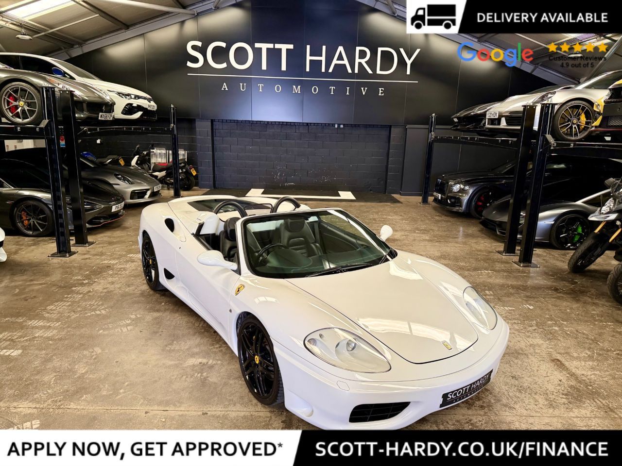 2002 Ferrari 360 3.6 Spider F...