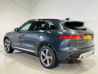 USED 2017 67 JAGUAR F-PACE 3.0 D300 V6 S SUV 5dr Diesel Auto AWD Euro 6 (s/s) (300 ps) Meridian Sound System | Front / Rear Heated Seats | Heated Steering Wheel | Red / Black Leather Interior | Dynamic Driving Modes | Cruise Control | Electric / Memory Seats