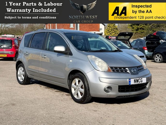2008 NISSAN NOTE 1.4 16V ACENTA HATCHBACK 5DR PETROL MANUAL EURO 4 88 PS MOT... photo