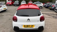 USED 2018 18 CITROEN C3 1.2 PureTech Flair Hatchback 5dr Petrol Manual Euro 6 (82 ps) Arrange WhatsApp video call