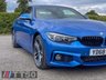 USED 2018 68 BMW 4 SERIES 2.0 420d M Sport Coupe 2dr Diesel Auto xDrive Euro 6 (s/s) (190 ps) IVORY LEATHER + GREAT SPEC + XDRIVE + SAT-NAV