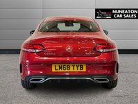 USED 2018 68 MERCEDES-BENZ C-CLASS 2.0 C220d AMG Line (Premium) Coupe 2dr Diesel G-Tronic+ 4MATIC Euro 6 (s/s) (194 ps) NATIONWIDE DELIVERY AND COLLECT