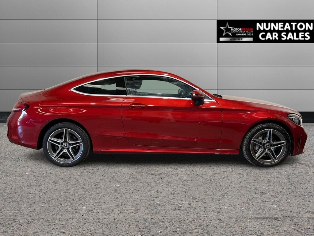 USED 2018 68 MERCEDES-BENZ C-CLASS 2.0 C220d AMG Line (Premium) Coupe 2dr Diesel G-Tronic+ 4MATIC Euro 6 (s/s) (194 ps) NATIONWIDE DELIVERY AND COLLECT