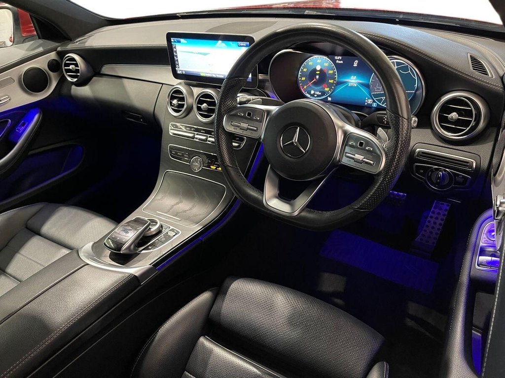 USED 2018 68 MERCEDES-BENZ C-CLASS 2.0 C220d AMG Line (Premium) Coupe 2dr Diesel G-Tronic+ 4MATIC Euro 6 (s/s) (194 ps) NATIONWIDE DELIVERY AND COLLECT