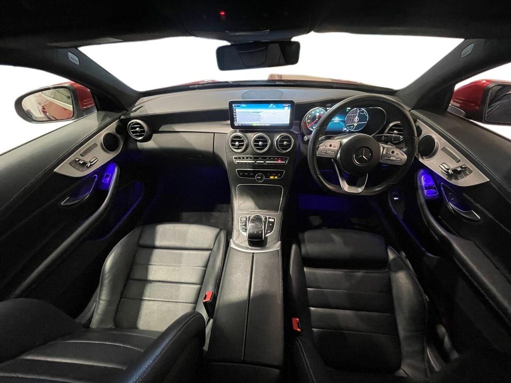 USED 2018 68 MERCEDES-BENZ C-CLASS 2.0 C220d AMG Line (Premium) Coupe 2dr Diesel G-Tronic+ 4MATIC Euro 6 (s/s) (194 ps) NATIONWIDE DELIVERY AND COLLECT