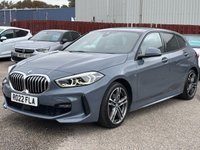 USED 2022 22 BMW 1 SERIES 1.5 118i M Sport (LCP) Hatchback 5dr Petrol DCT Euro 6 (s/s) (136 ps) DESIRABLE STORM BAY GREY, HIGH SPEC