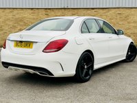USED 2015 15 MERCEDES-BENZ C-CLASS 2.1 C220d AMG Line Saloon 4dr Diesel 7G-Tronic+ Euro 6 (s/s) (170 ps) 