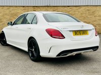 USED 2015 15 MERCEDES-BENZ C-CLASS 2.1 C220d AMG Line Saloon 4dr Diesel 7G-Tronic+ Euro 6 (s/s) (170 ps) 