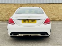 USED 2015 15 MERCEDES-BENZ C-CLASS 2.1 C220d AMG Line Saloon 4dr Diesel 7G-Tronic+ Euro 6 (s/s) (170 ps) 